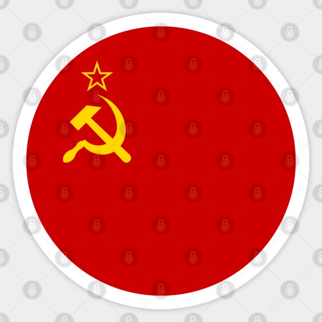 Soviet Union Flag Sticker by KulakPosting